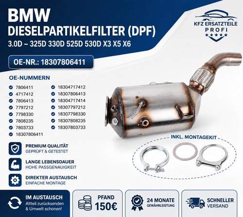 Bmw dpf dieselpartikelfilter - bmw,